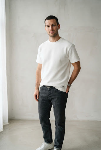 Polo High Cotton 17/1 - Blanco